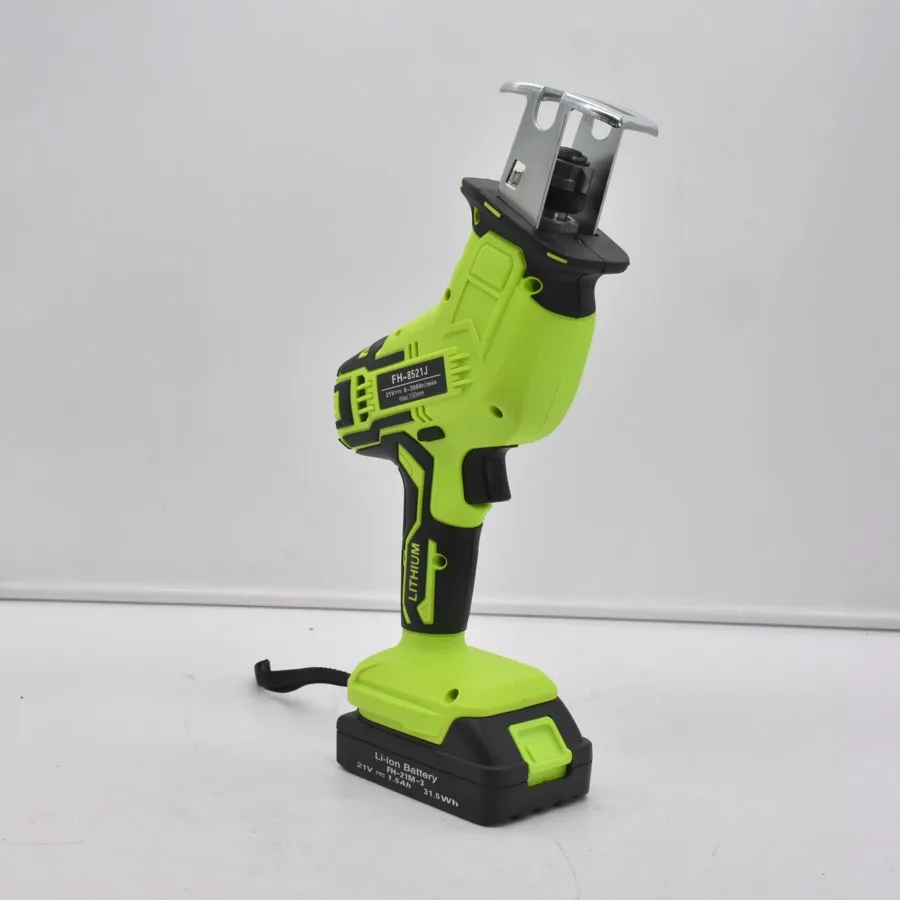 Wood Cutting Saw Cordless Tool Combination Lithium Electric Reciprocating Saw High Quality Metal Battery Plastic Box 220V  GS CE
