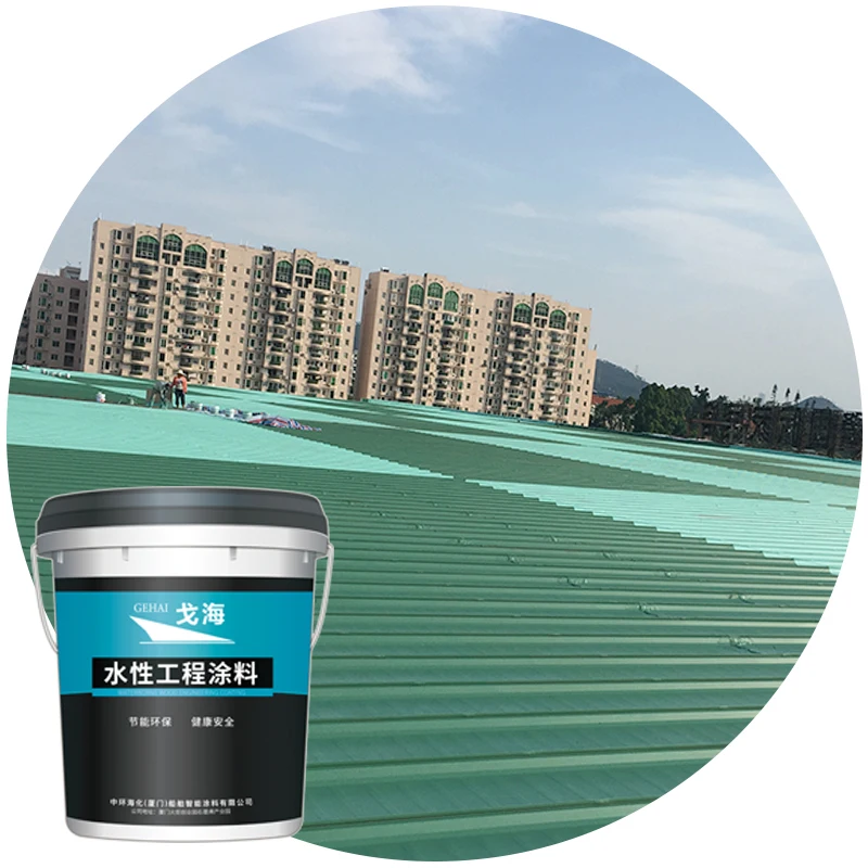 GH-8703 Water-based single pack waterbased heat resistant aluminum paint