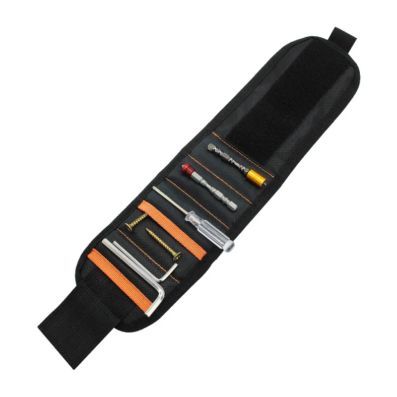 Factory Wholesale Portable Tool Holder Magnetic Wristband for Holding Tools with Strong Magnet