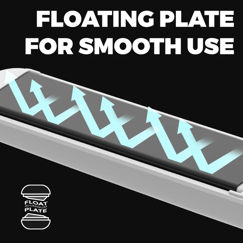 Straightening Hair Iron Professional Hair Flat Iron Floating Plate Panel Pro Hair Straightener