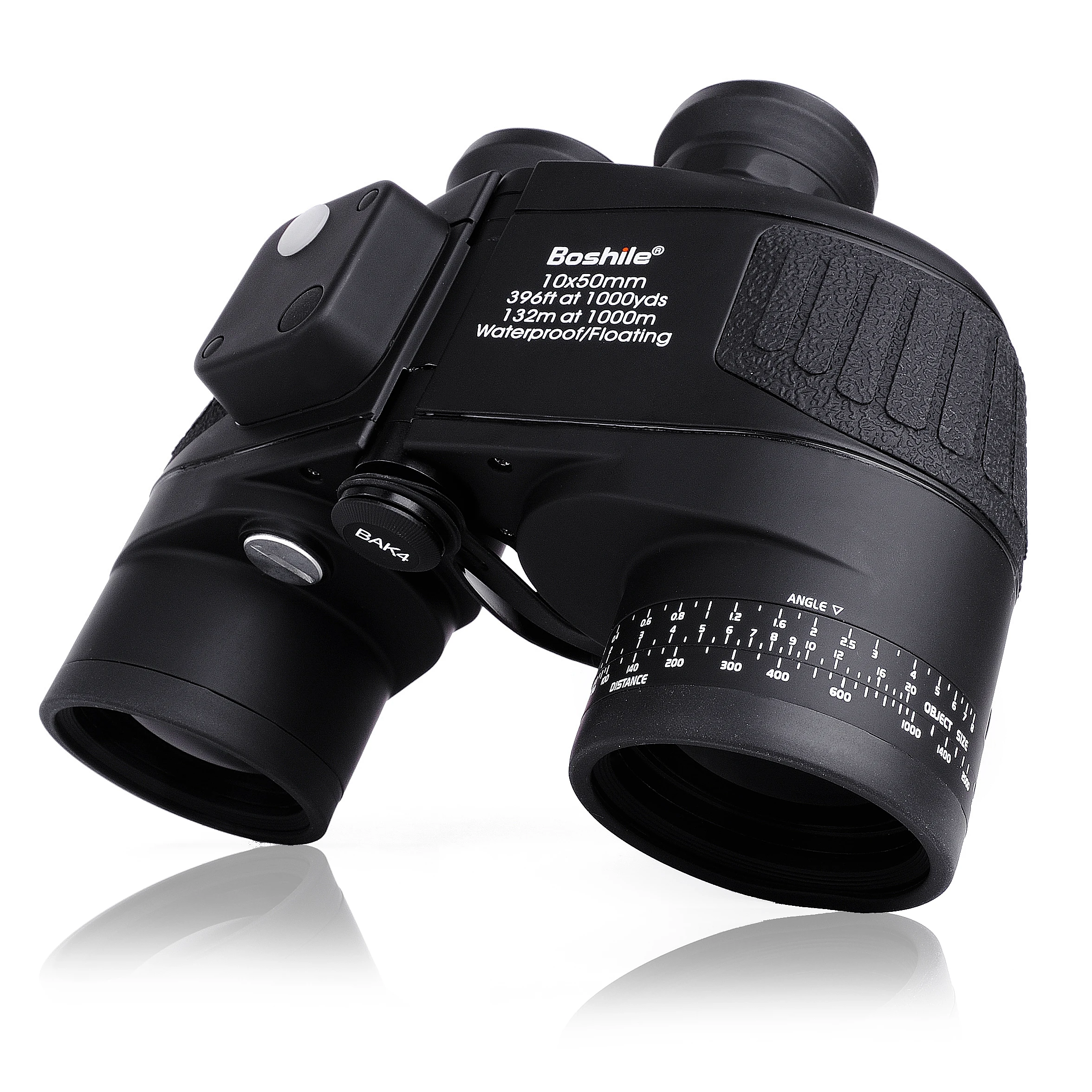 SunGusOutdoors Boshile Navigation Binoculars  with 10X50 Double Lamp Compass high Resolution Compass