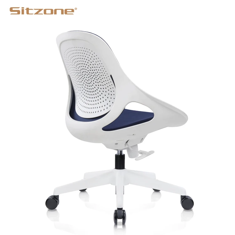 Sitzone Upholstery Guest Chair Swivel Chair Low Back Computer Swivel Office Desk Staff Student Task Chair