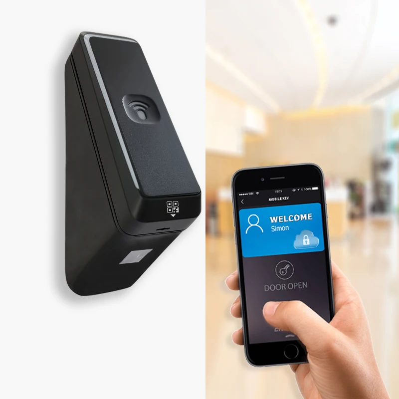 Cidron qr ticketing reader access control with mobile app rfid nfc reader for door access control