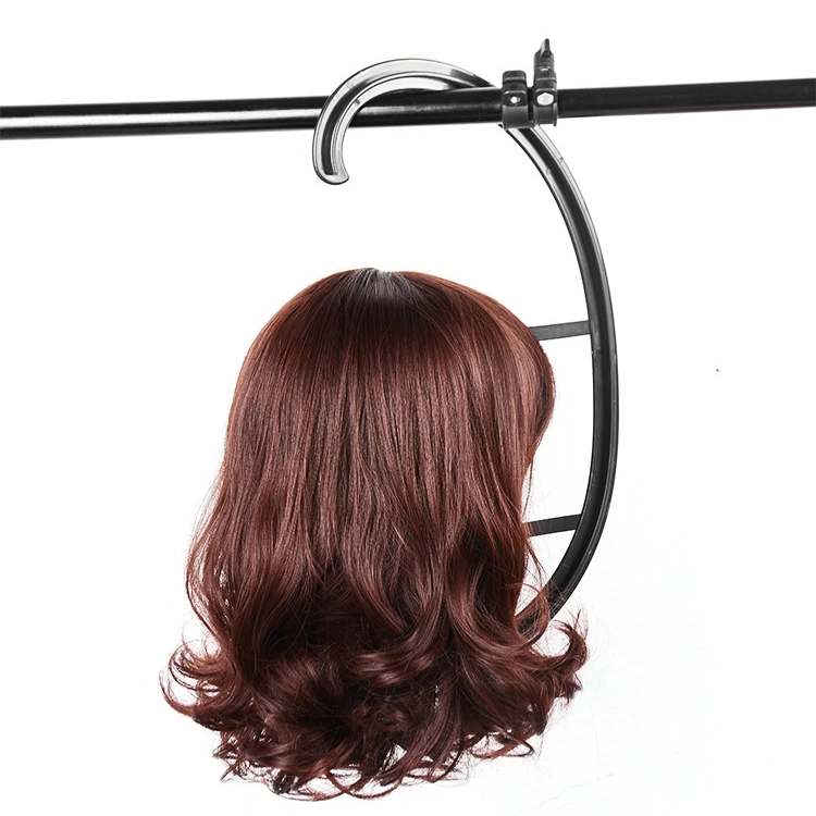 
Portable Wholesale Adjust Pink White Black Plastic Foldable Travel Wig Stand 