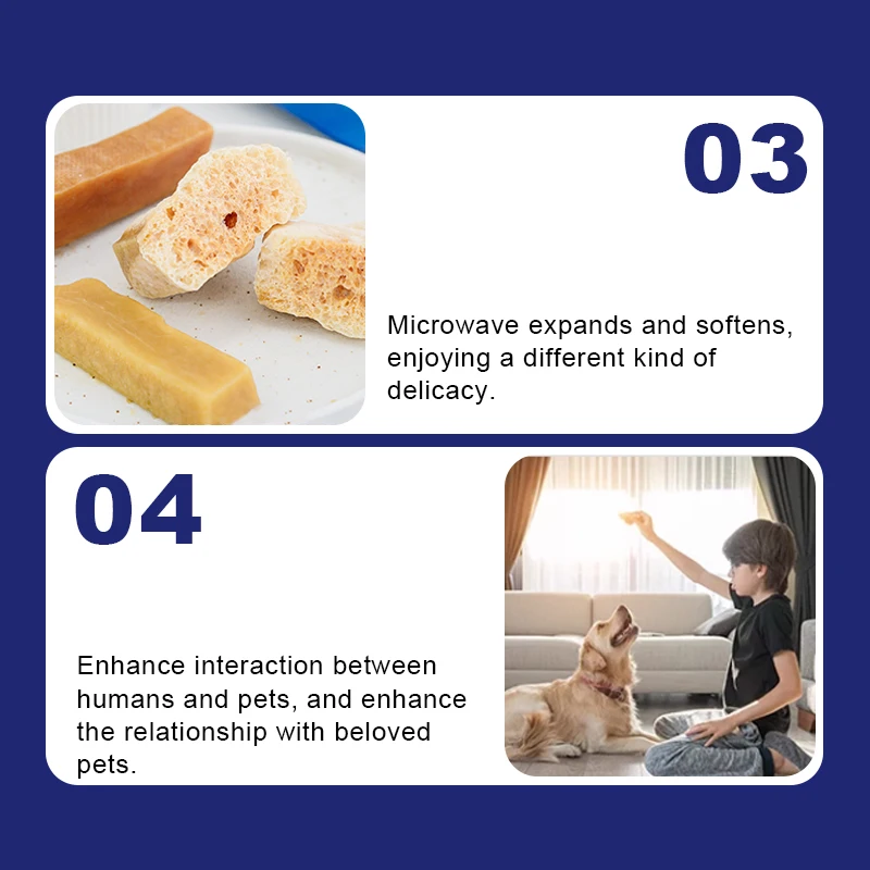 Wholesale Products Preservative-Free Easy To Digest Hard Cheese Snack Cheese Dog Chew