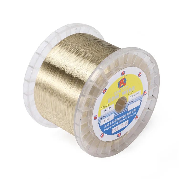 EDM Brass Wire H63 Electrode Wire 0.20mm 0.25mm