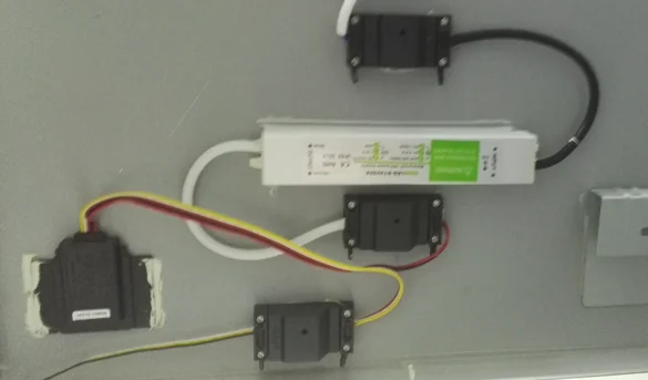 
12v touch switch dimmer sensor for led of hotel bathroom WS08CB 