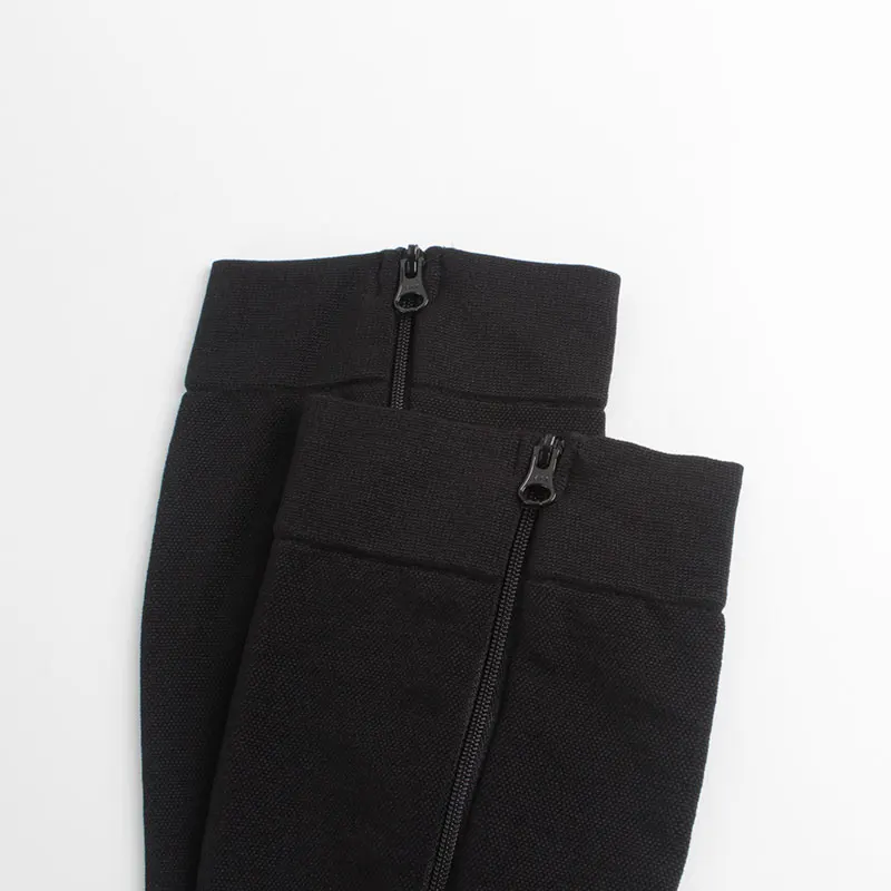 Men and women pressure sock with zipper compression stockings for varicose veins