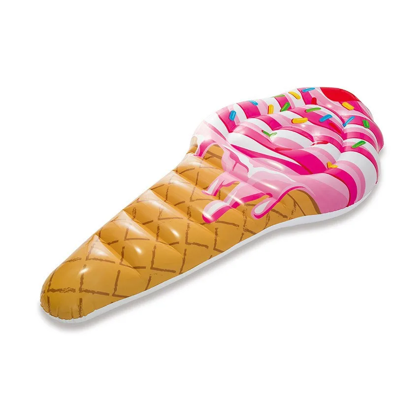 New Design Cute Shape Beach Entertainment Sea Mattress Inflatable Big Huge Pool Float Bed