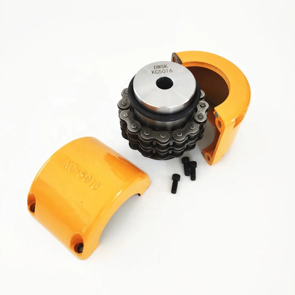 
C45 steel KC type roller chain coupling 