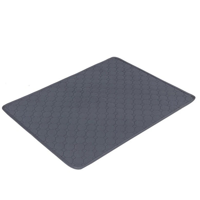 wholesale custom size washable puppy pee training mats dog cat pet absorbent underpad for home and car