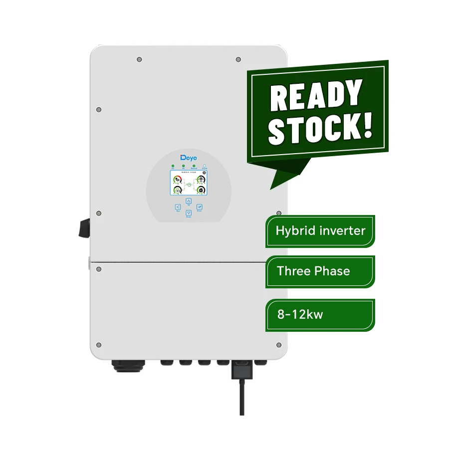  SUN-8K-SG01LP1EU IP65 Waterproof Solar Hybrid Inverter 8000W Single Phase 7.6KW Low Volta MPPT Controller AC 60Hz Frequency