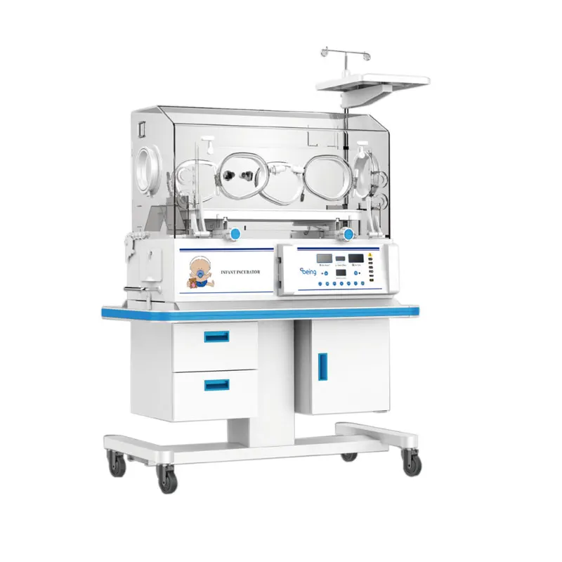 Neonatal Monitoring System Hospital Medical Mobile Infant Care Equipments Baby Warmers Infant Incubator