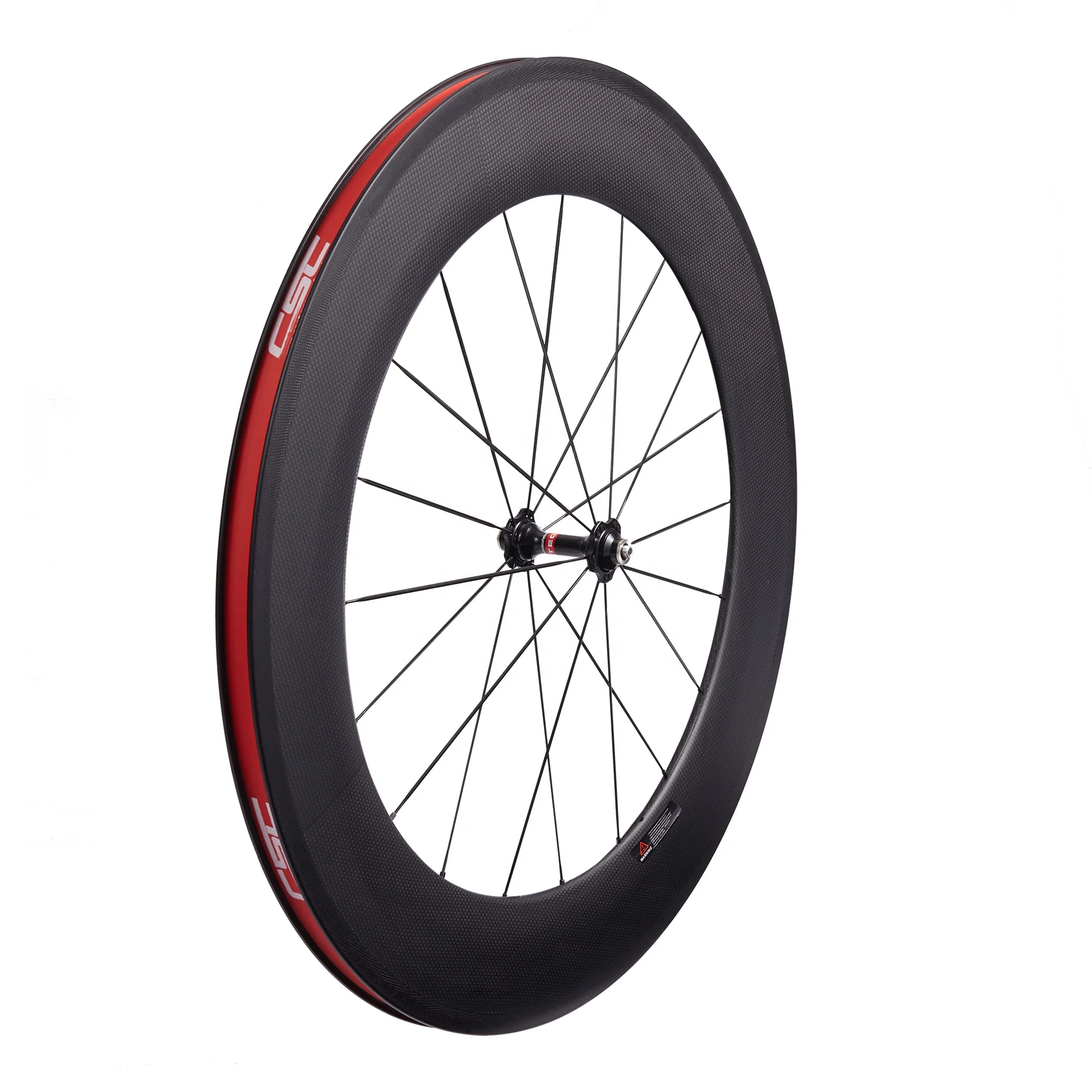 CSC Carbon Wheels 88mm depth 25mm width with Novatec A271SB F372SB hub CN Spokes Clincher Road bike Carbon Bicycle Wheelset