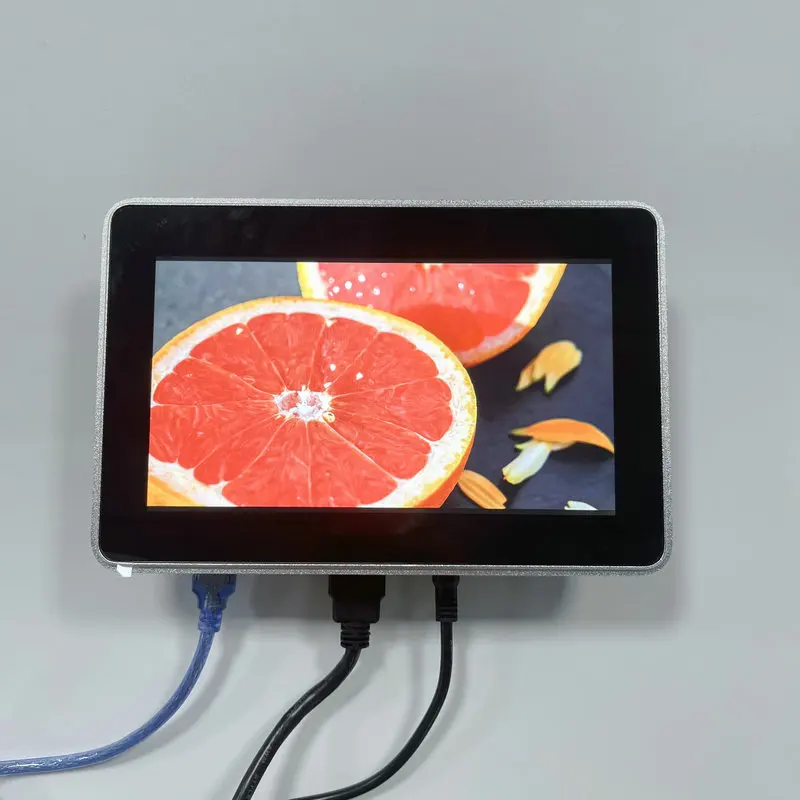 Thick Style Embedded High-brightness LCD Display 7 inch 1024x768 TFT IPS Screen 1000Nits HDMI-I Input VGA Board LCD Monitor
