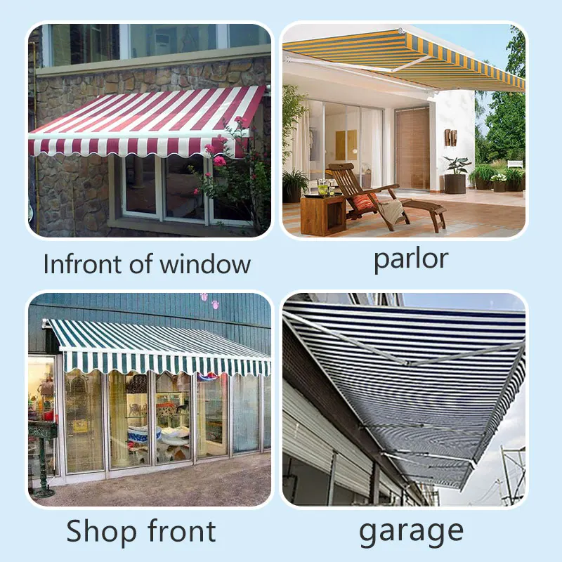 High Quality Awning Material for Beach Awning Manual Operation