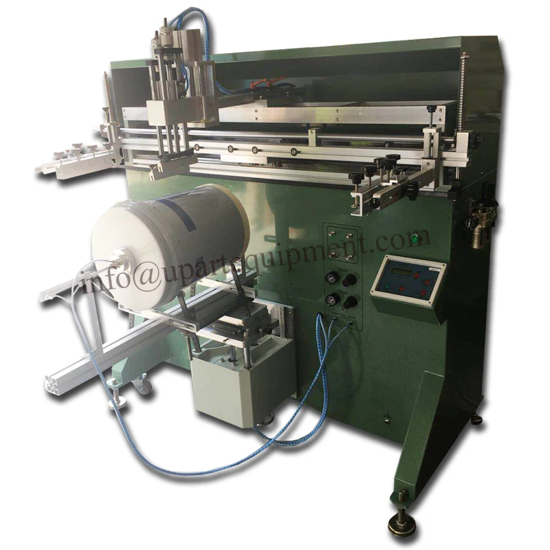 Semi Automatic Silk Screen Printer for 20L Plastic Paint Bucket