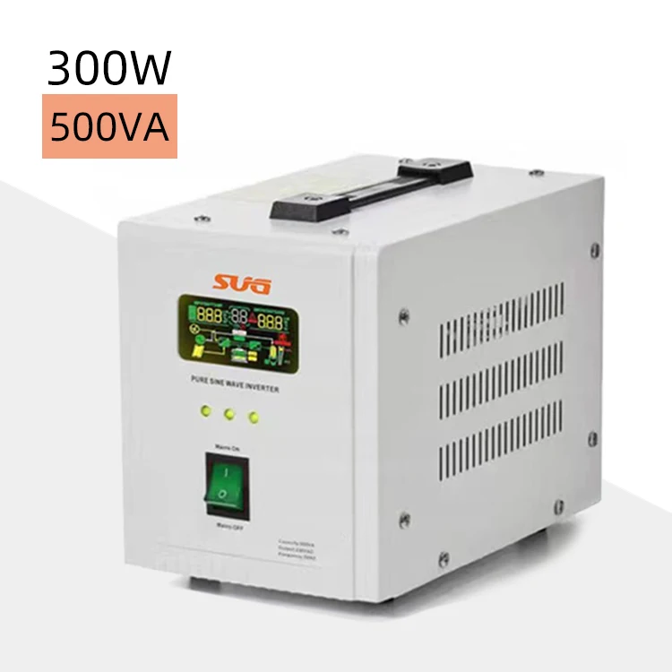 300W Good Price Value Dual Solar Power Inverter 500VA 12V to 220V Low Frequency Pure Sine Wave Inverter