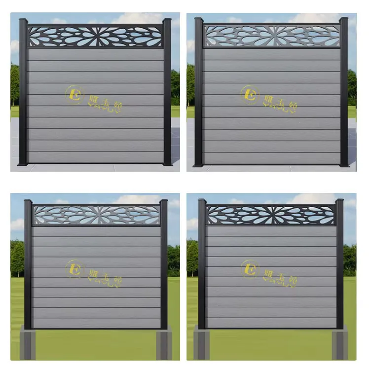 6ft Garden Fence Poles Post Garden Metal Decoration Modular Panel Composite Fence Posts Designs Pole Door Garden Fencing
