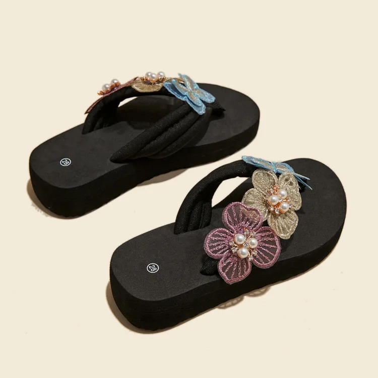 Wholesale New Soft Thick-Soled Flip-flops Female Slippers Non-Slip EVA Slide Slipper Flip Flop for Lady