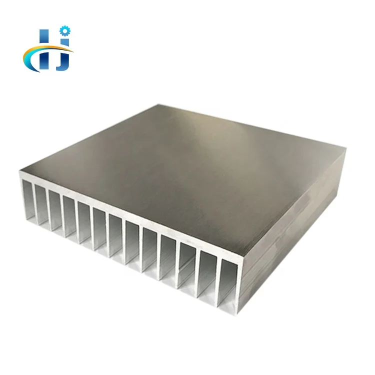  OEM обработанный CNC CPU алюминиевый теплоотвод на заказ фрезерный экструзионный профиль процессор с плотными