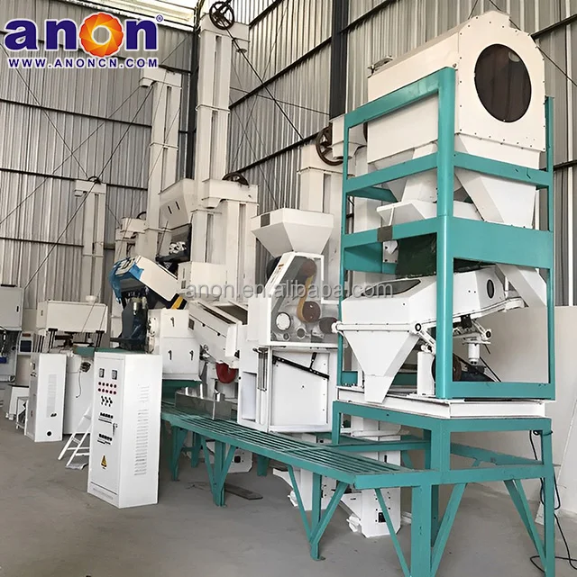 ANON cost-effective 20-30 tpd rice milling equipment on alibaba brain rice milling machines rice mill machine japan