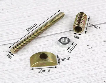 Bed Rail Brackets Heavy Duty Hardware Rust Proof Bed Frame Connectors Baby Bed fittings