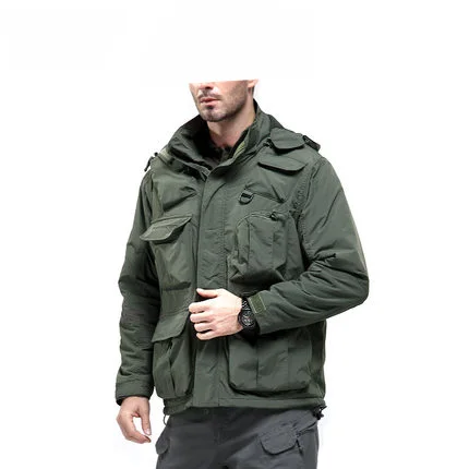 waterproof man winter tactical jacket