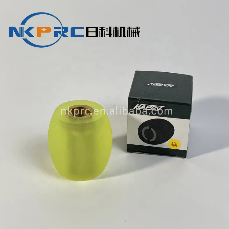 NKPRC RK-1037 Yellow Rubber Egg Stone With Iron Or Copper