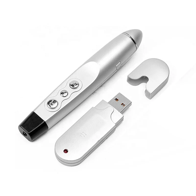 Red Laser Wireless Presenter Remote Control Flight Pointer for Power point Presentation PP1000 Apresentador Clicker