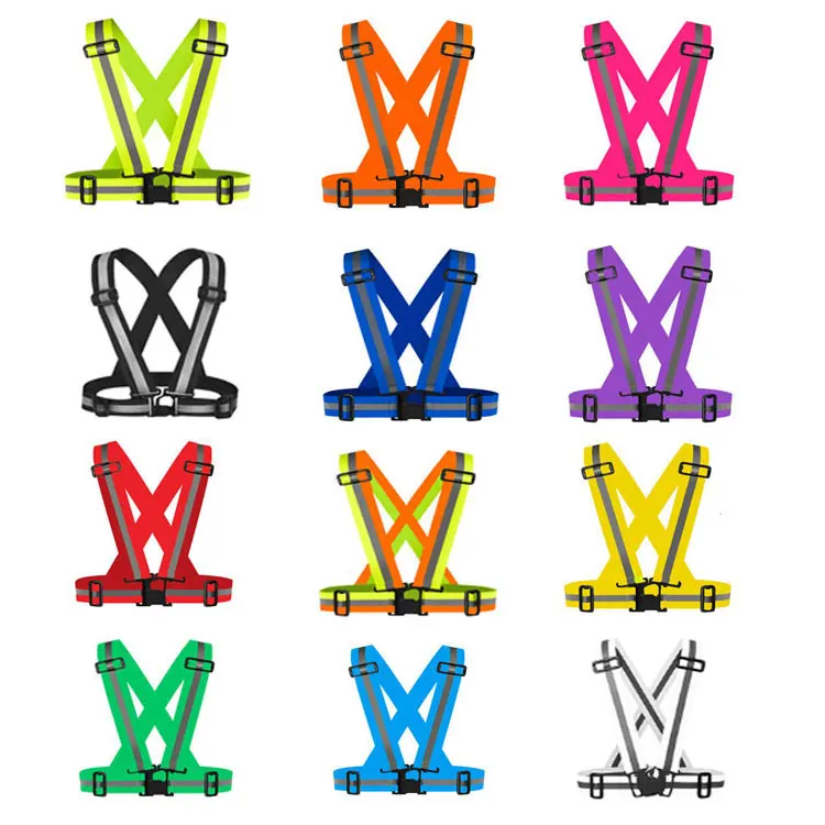 China supply traffic use safety vest / reflective vest belt / security jacket