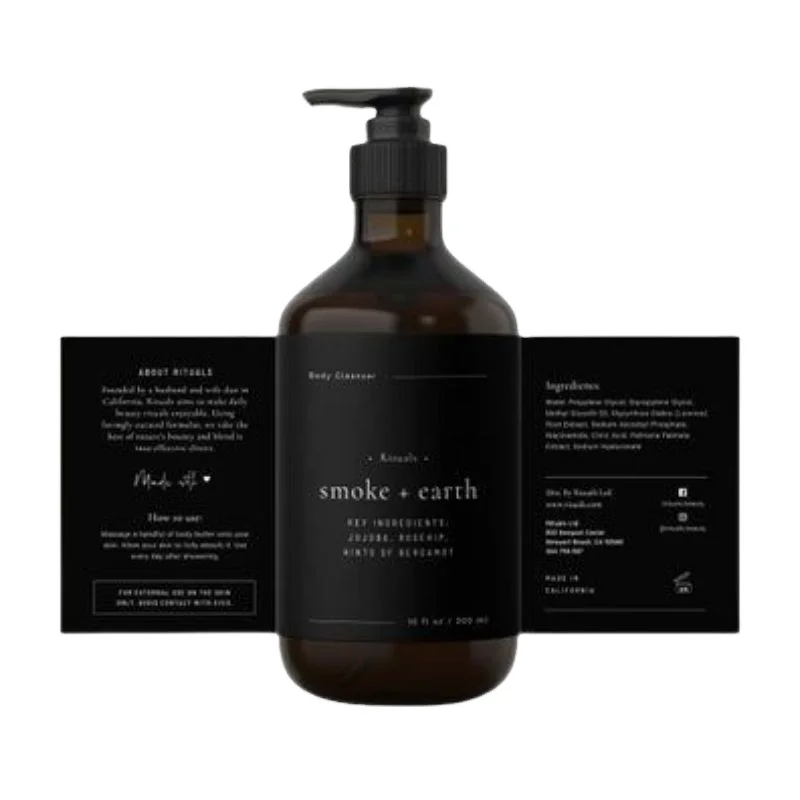 China Hot Selling Custom Size Logo Printed Eco-friendly Professional Manufacturer Label Sticker For Plastic Bottle