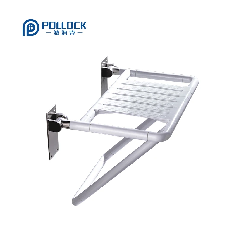 2021 High Load Bearing Shower Room Shower Wall  Seat, Folding Shower Sear, Shower Chair