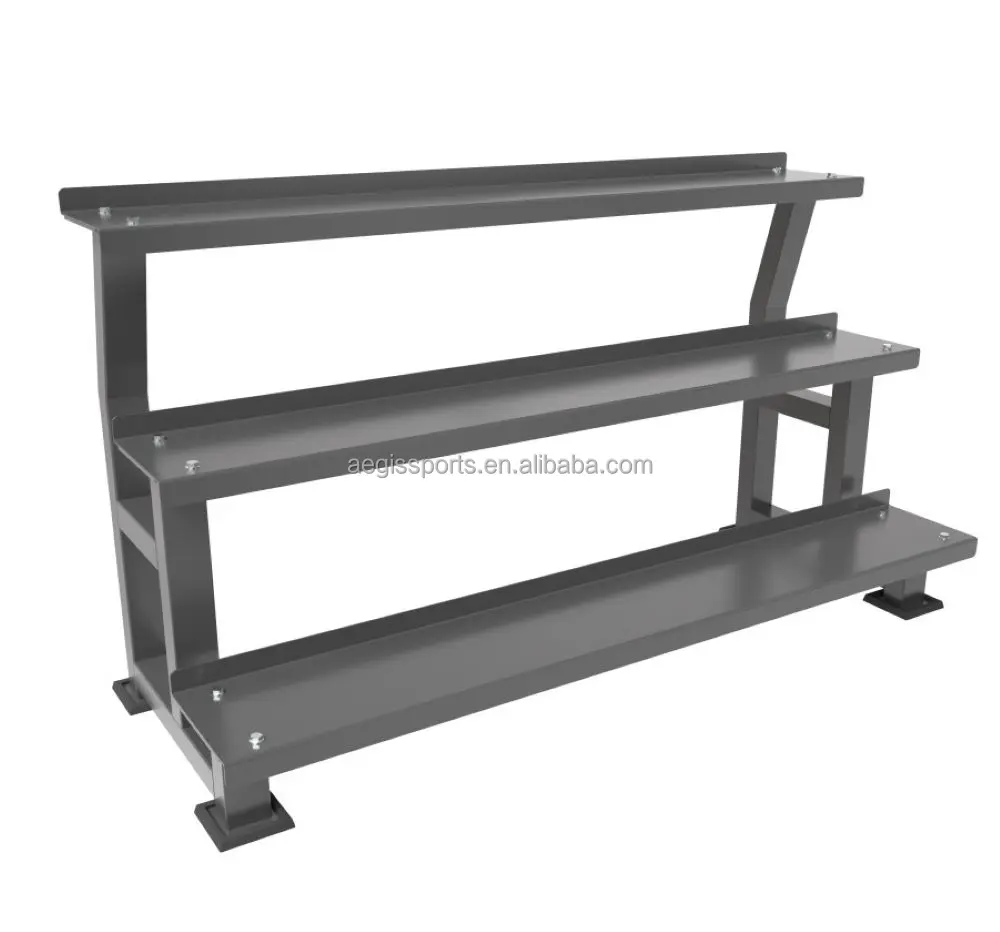 Storage Fitness rack for exercise equipment