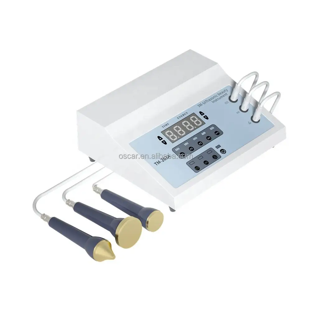 Portable high frequency ultrasonic galvanic facial machine 263A ultrasonic probes facial aesthetic device