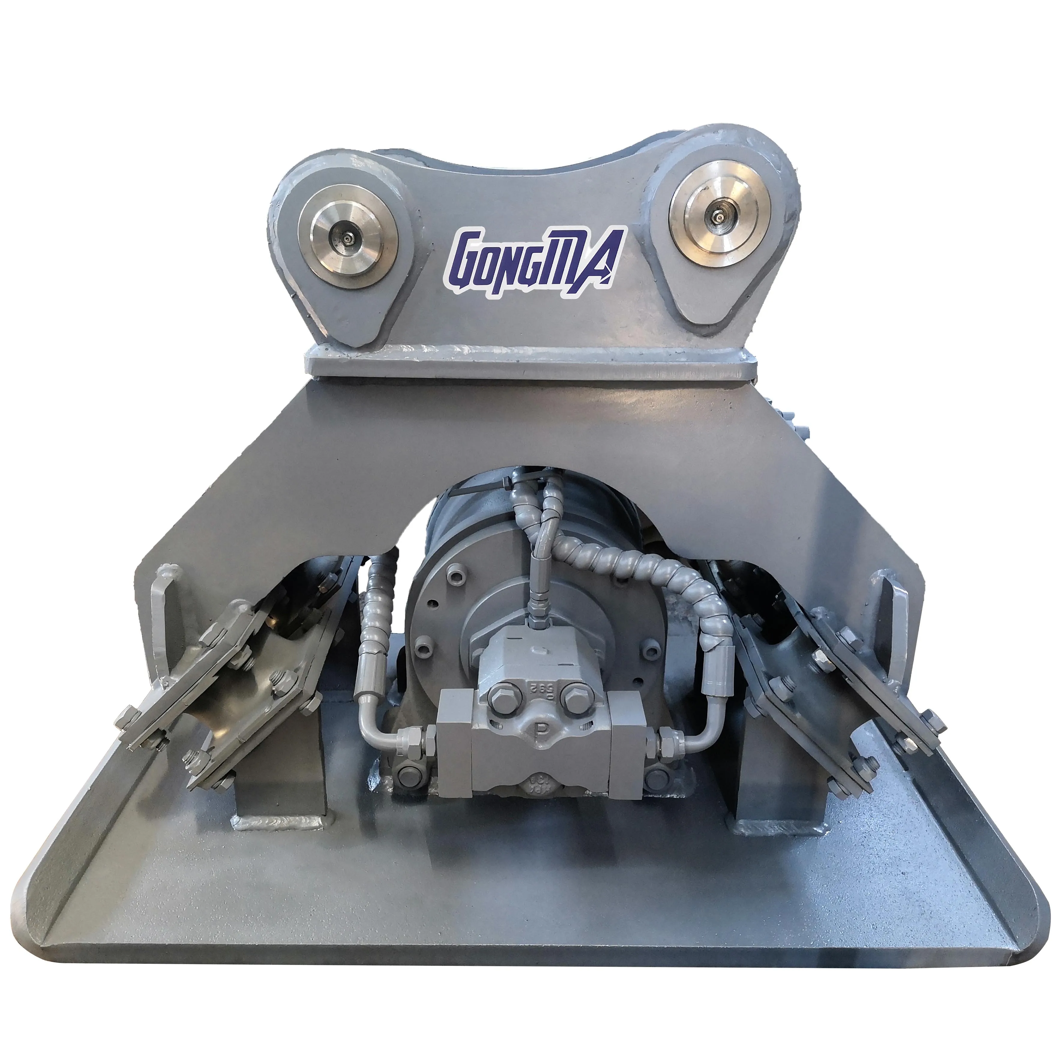 Powerful Excavator Plate Compactor Post Driver For 5-20 ton Excavator