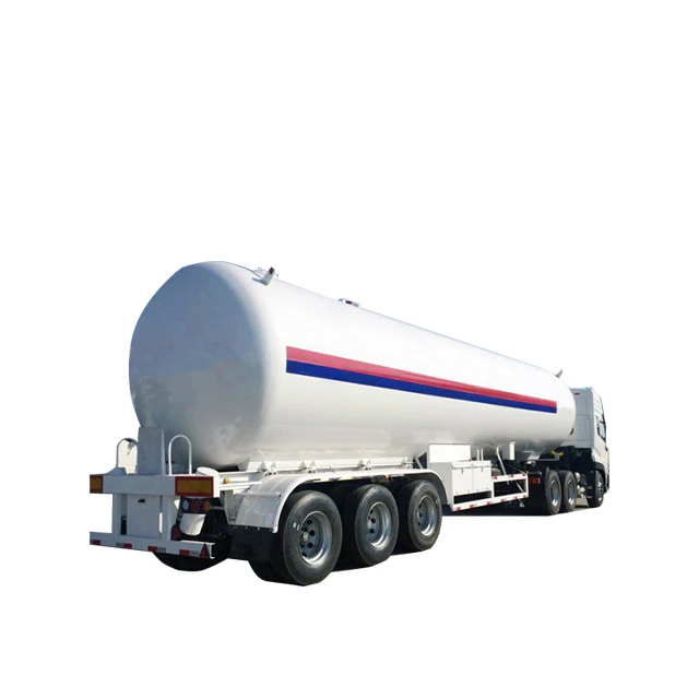 Dongfeng Tractor Head Factory price axles LPG tank Propane gas tanker semi trailer for sale