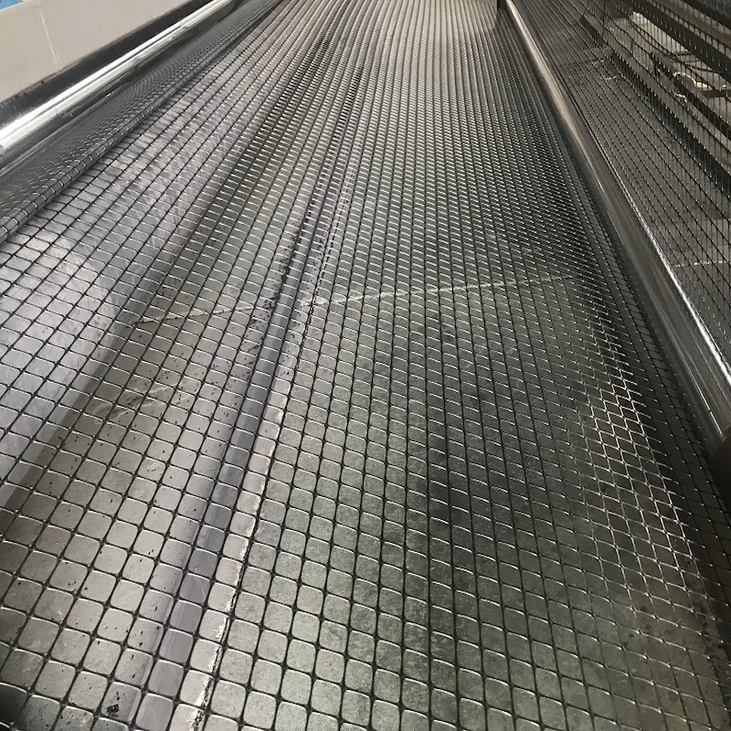 road foundation material of black plastic geogrid in roll