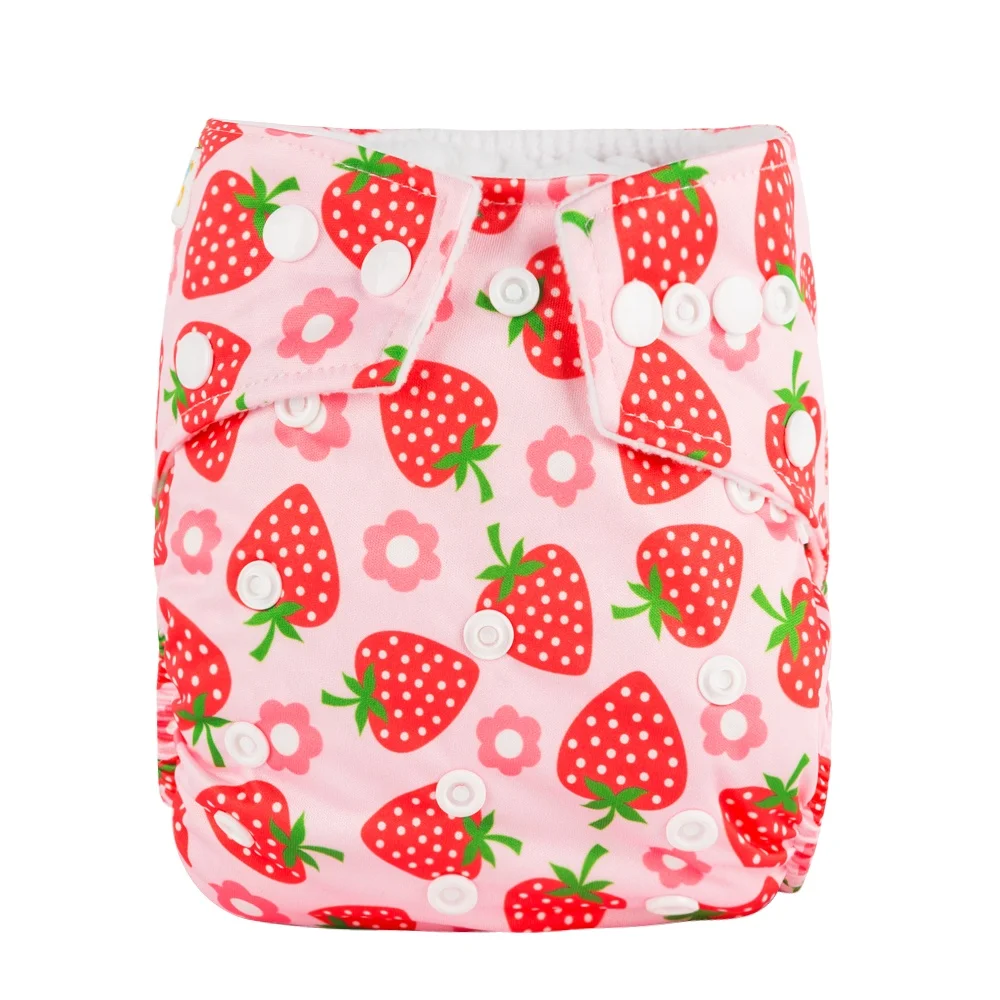 Soft Babyland New Arrival Cute Prints China Best Seller Wholesales Cloth Diapers Baby Reusable Nappies