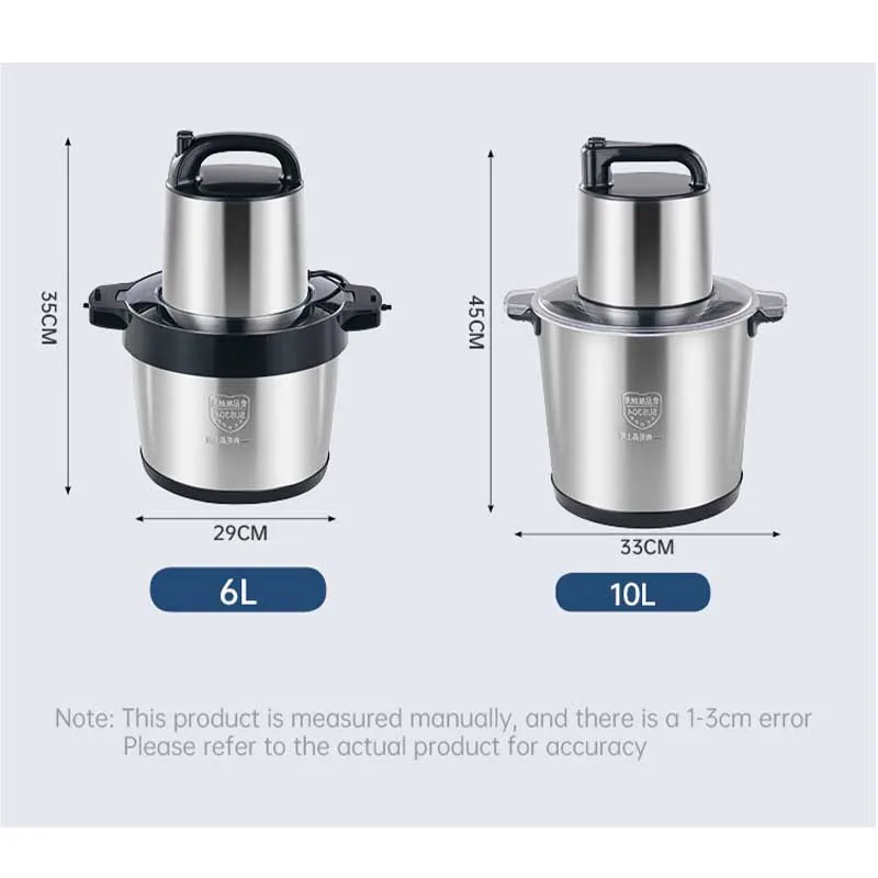 meat chopper grinders 6L 10L 12L mixeur fufu pounding yam pounder machine commercial meat grinder for household
