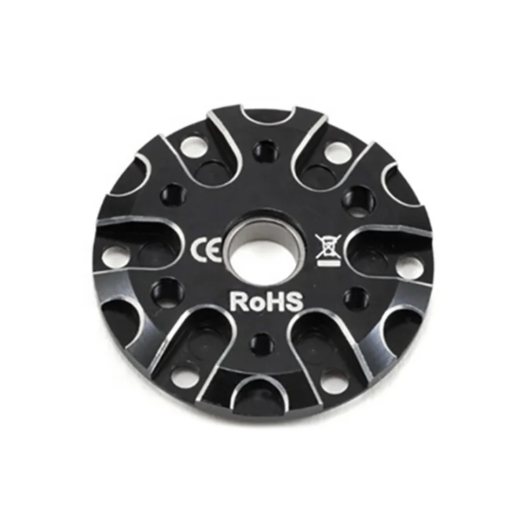 Custom Cnc Machining 7075 Aluminum Chassis Aluminium-Motor Case Cover 2.2 Inch Wheel Rims for 110