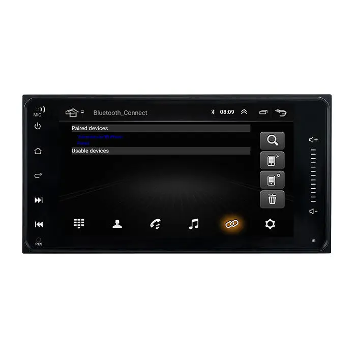 2 Din 7inch Car Radio Android Double Din Touch Screen Car Player Autoradio Audio Stereo Head Unit For Toyota RAV4 COROLLA