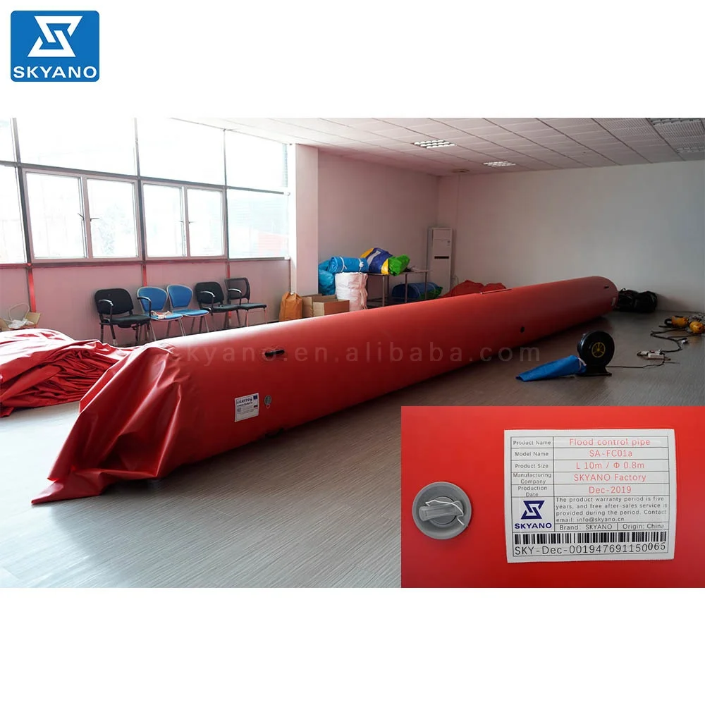 Inflatable waterproof dam flood dam protection water stop Rubber dam