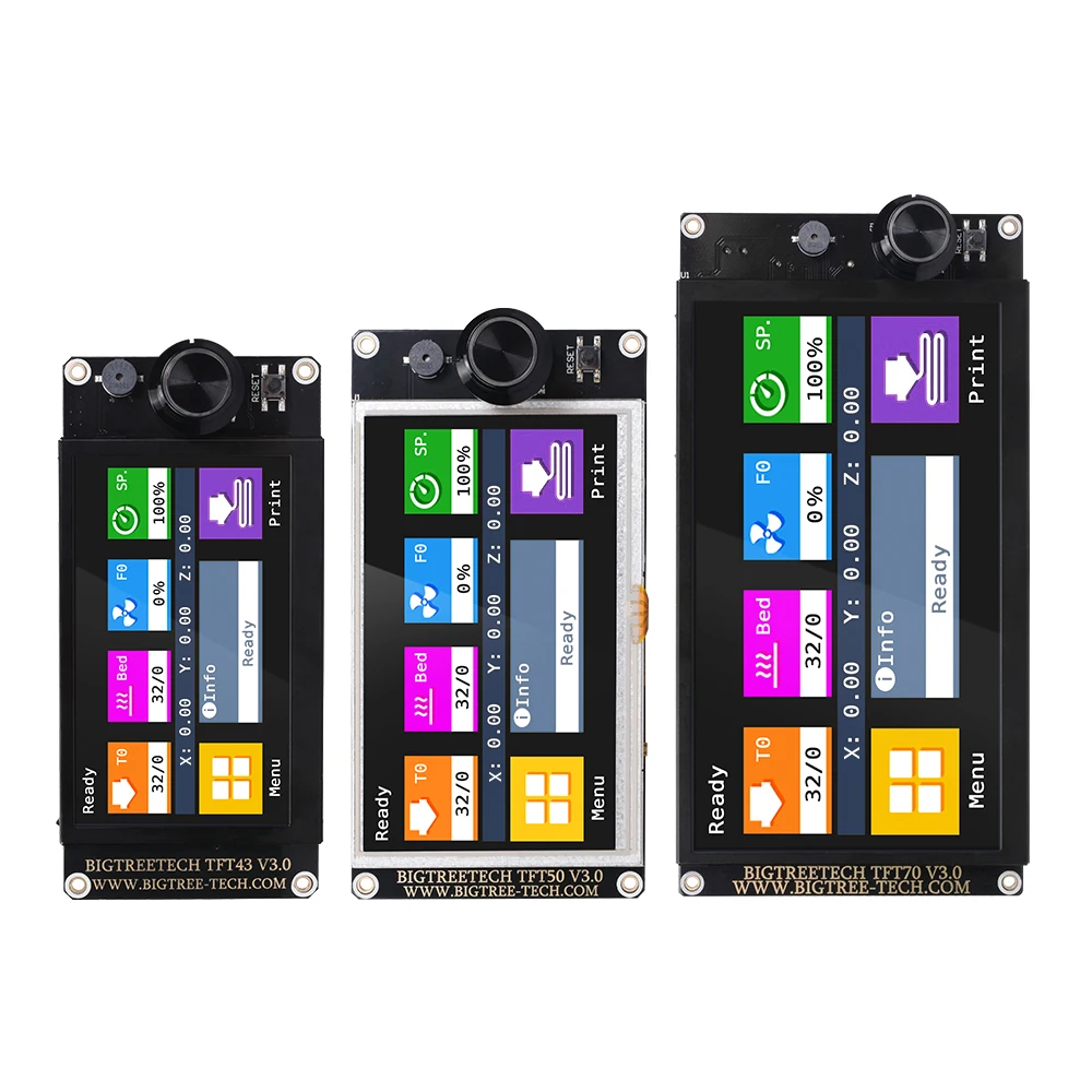 7Inch 5inch 4.3inch Wifi Module 3d Printer Parts Accessories Tft Display Lcd Panel Screen Touch Control For 3d Printers