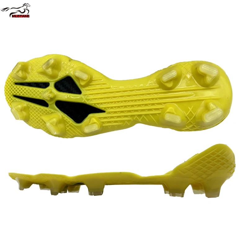 Mustang sole Оптовая Цена по прейскуранту завода-изготовителя ТПУ подошва TF футбольная обувь подошвы унисекс Сделано в Китае город Цзиньцзян