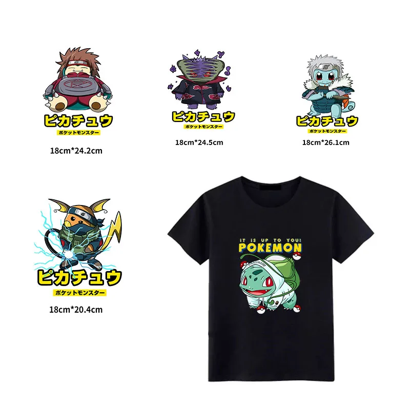 Wholesale anime designs iron on printable plastisol vinyl film designs press sticker logo heat transfer printing for t shirts