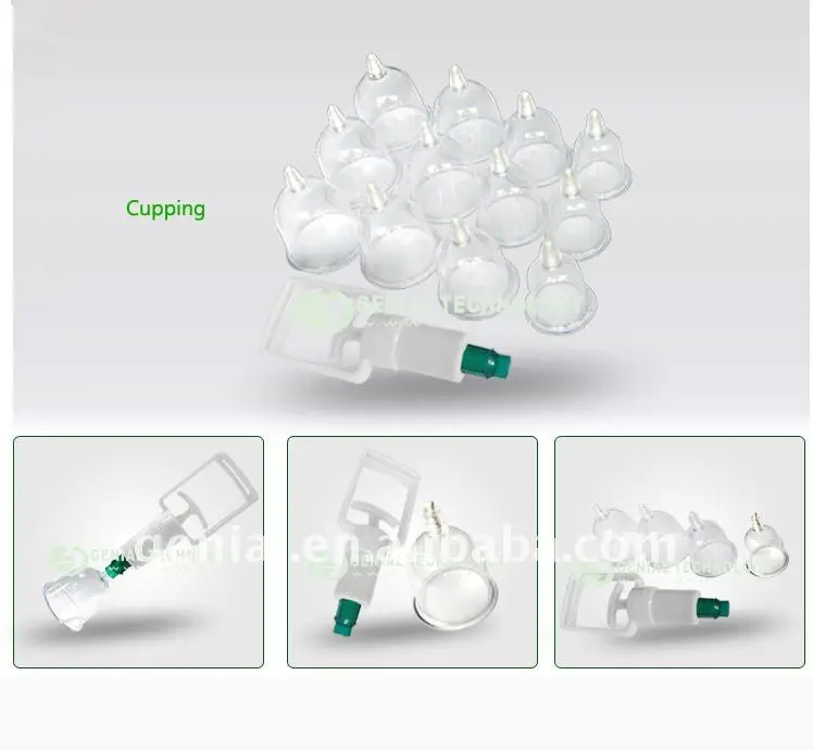 NEW VACUUM CUPPING SET 24 CUPS Therapy Massage cupping best Acupuncture needles