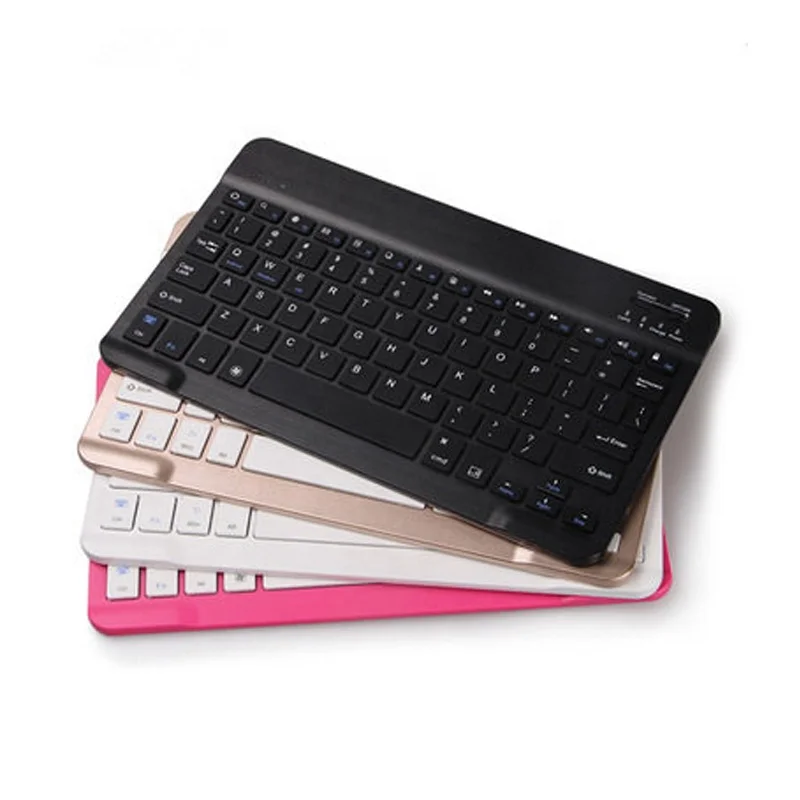 Лидер продаж, тонкая портативная беспроводная bluetooth-клавиатура abs для Mac, ПК, iPhone, iPad, IOS, Android, Windows
