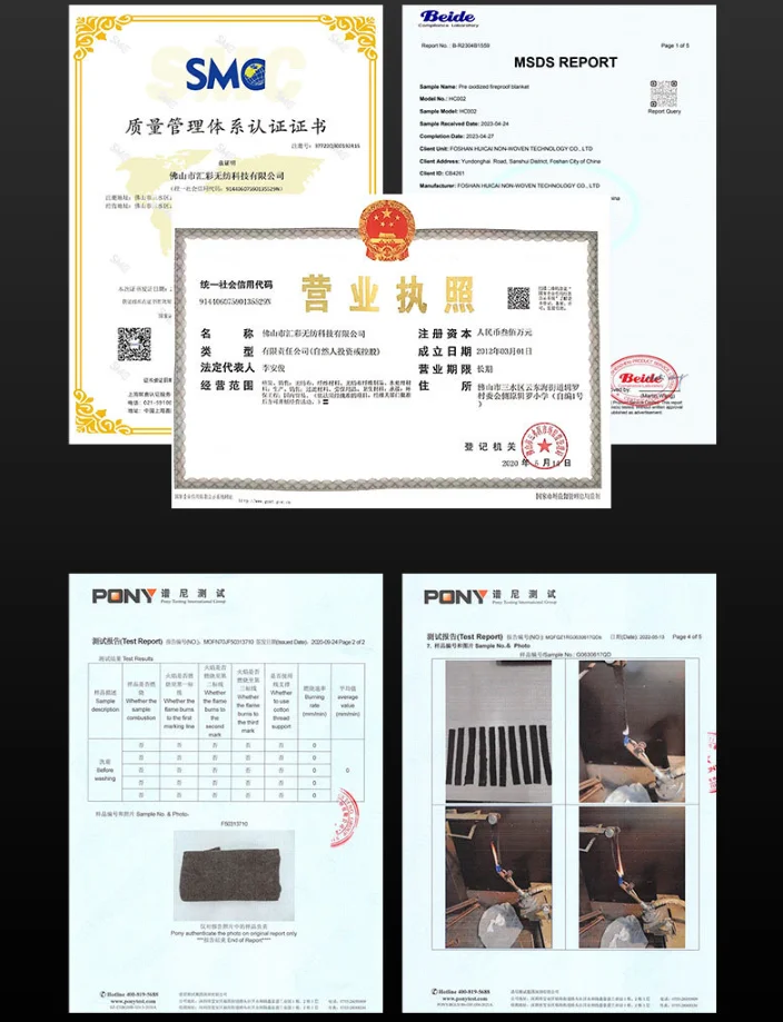 Carbon Felt Welding Blanket Fabric Fireproof Insulation Thickness Fire Retardant Protective Mat Heat Resistant up to 1800F