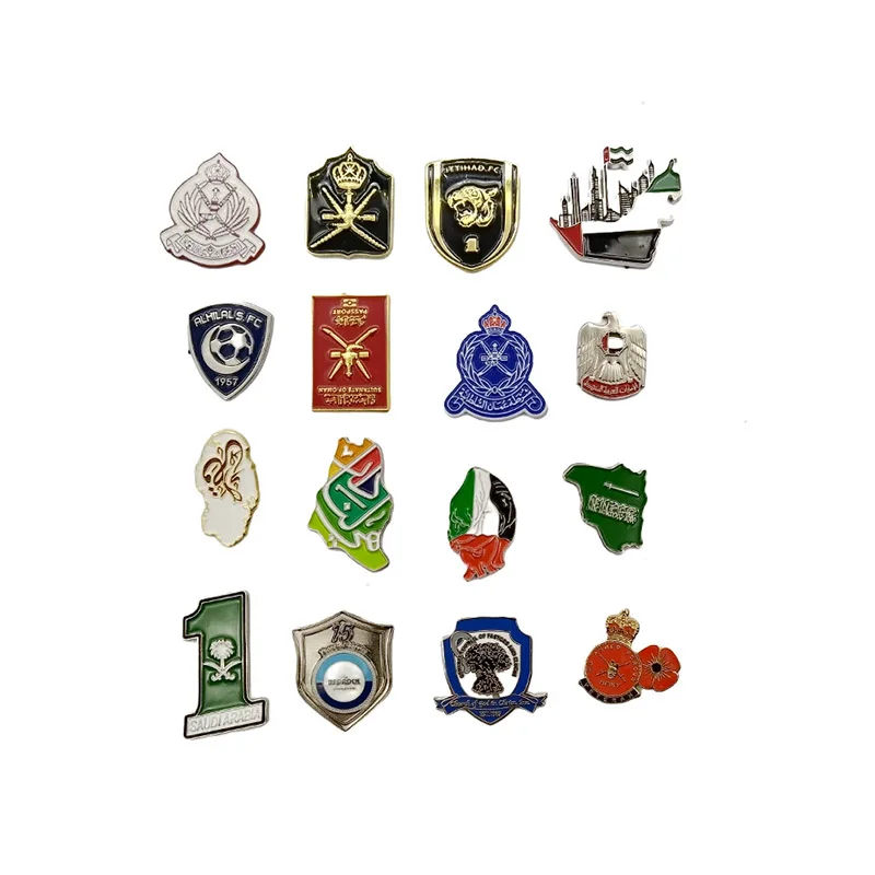 Mobile Phone Sticker Logo Stick Pin Supplier Enamel Lapel Pin Metal with 3M Glue Gold Love Europe Promotion Plated Folk Art